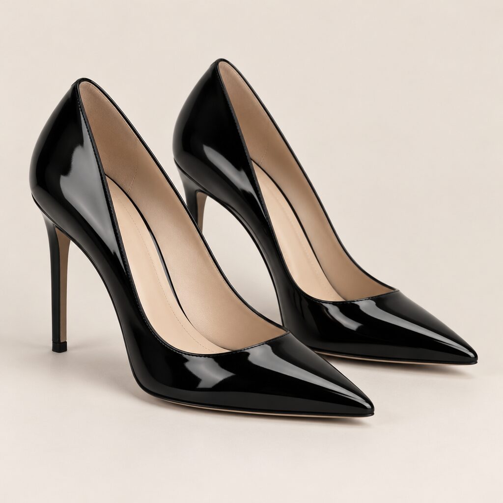 Patent Pointed Heels